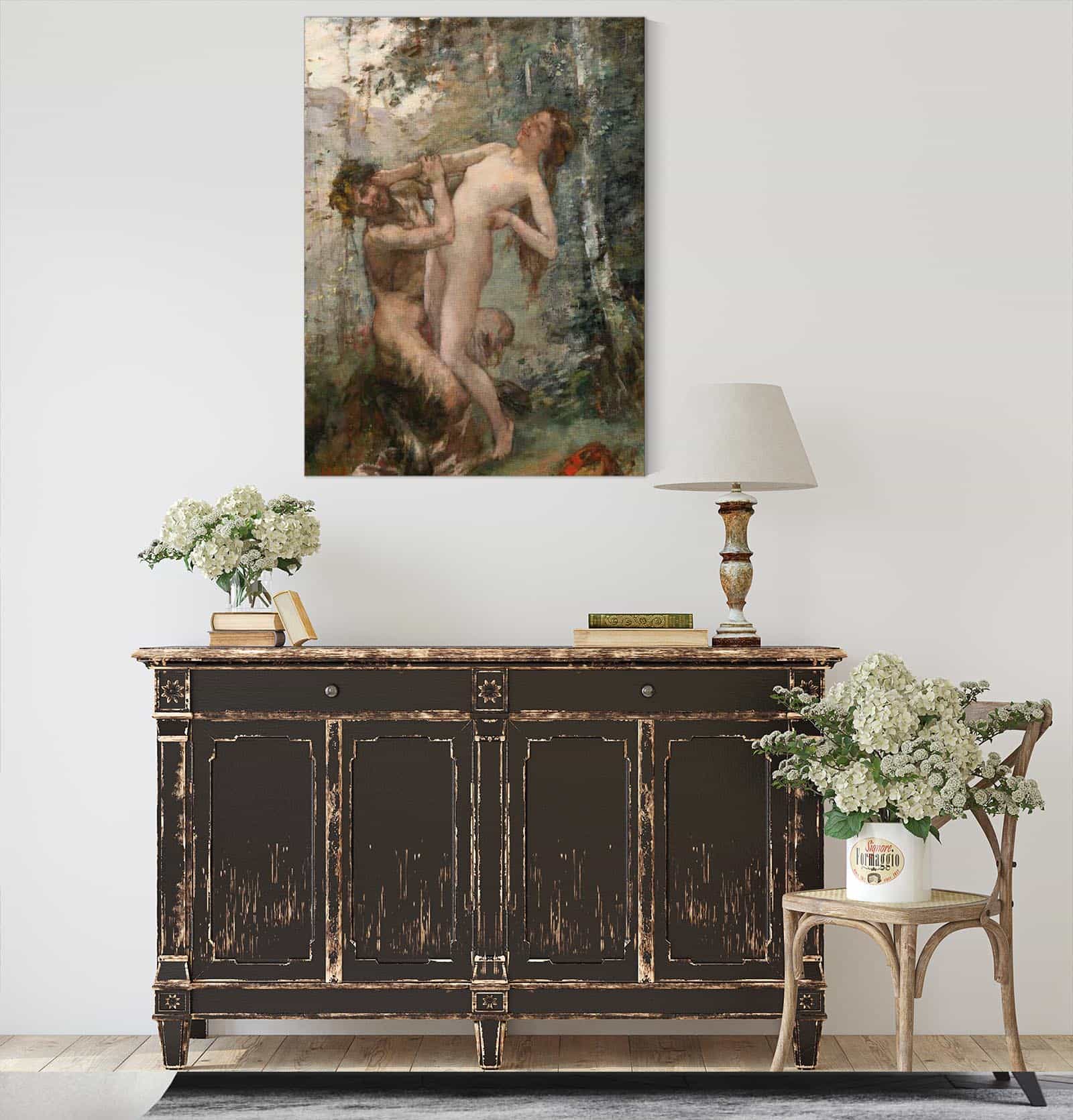 Satyre Et Baccante by Henri Gervex