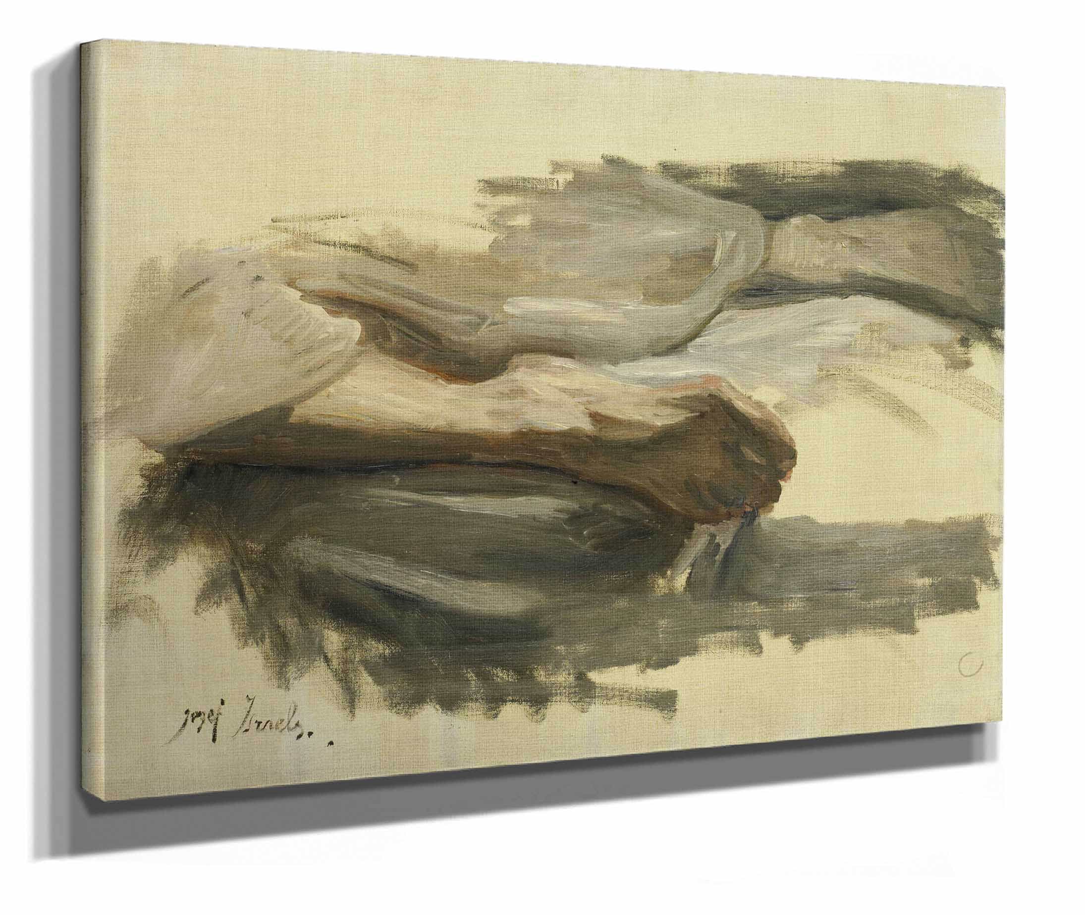 Sauls Legs by Jozef Israels