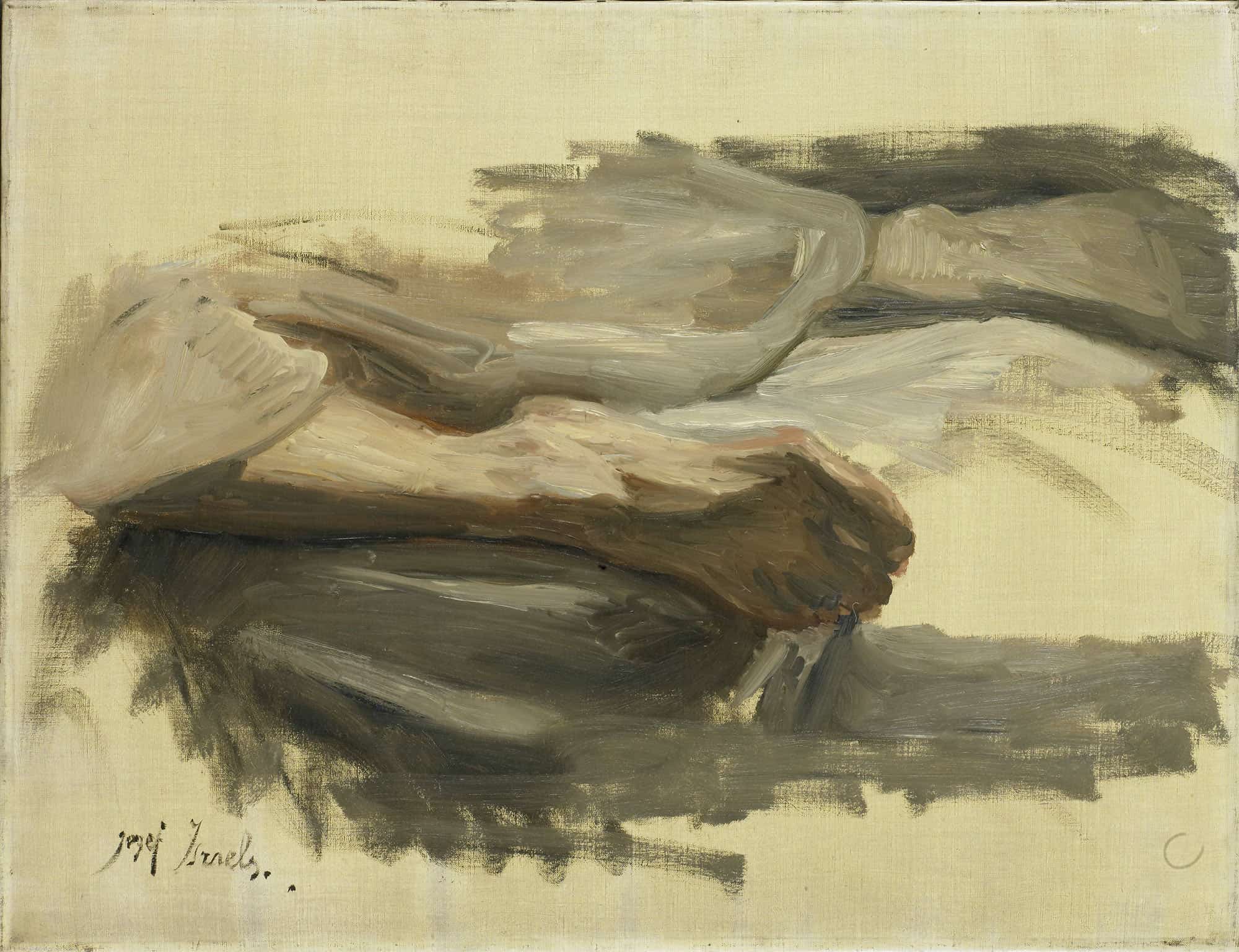 Sauls Legs by Jozef Israels