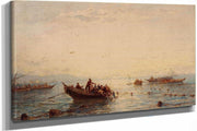 Sausset La Peche Au Thon by Felix Ziem