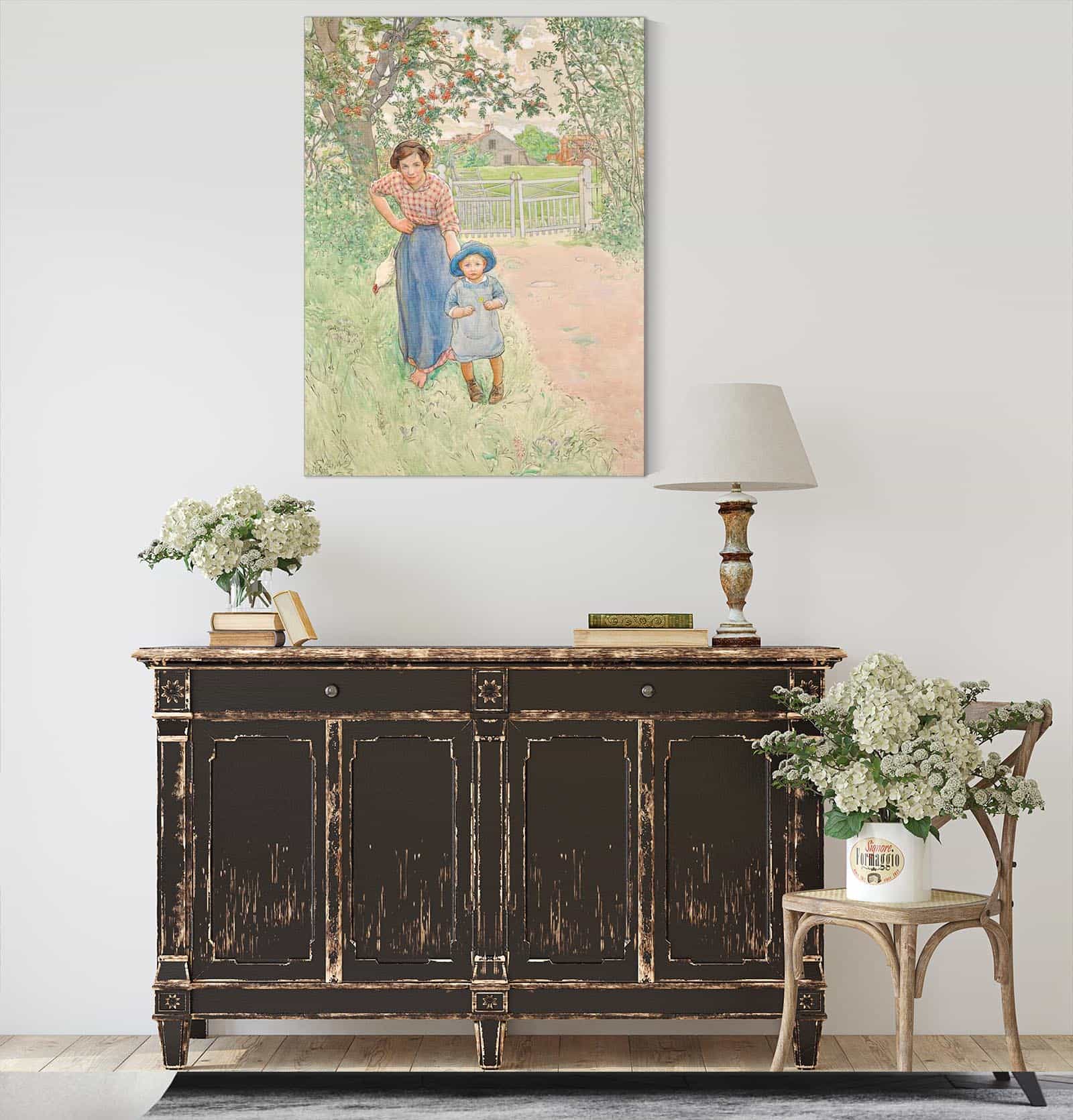 Say Hello To The Gentleman by Carl Larsson