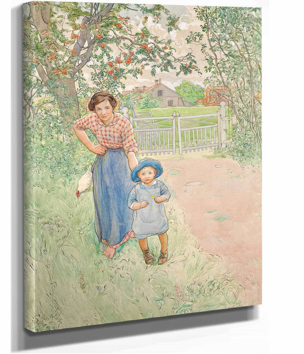 Say Hello To The Gentleman by Carl Larsson