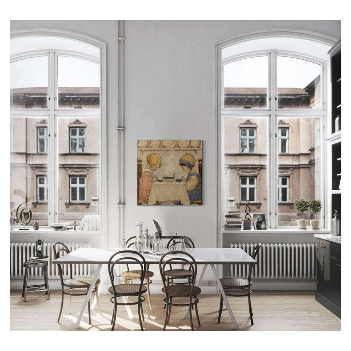 Saying Grace by Jessie Willcox Smith