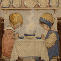 Saying Grace by Jessie Willcox Smith