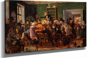 Scene From An Auction by Wilhelm Marstrand