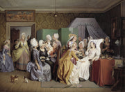 Scene From Ludwig Holbergs The Lying In Room by Wilhelm Marstrand