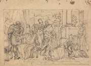 Scene From Timon Of Athens by Robert Smirke