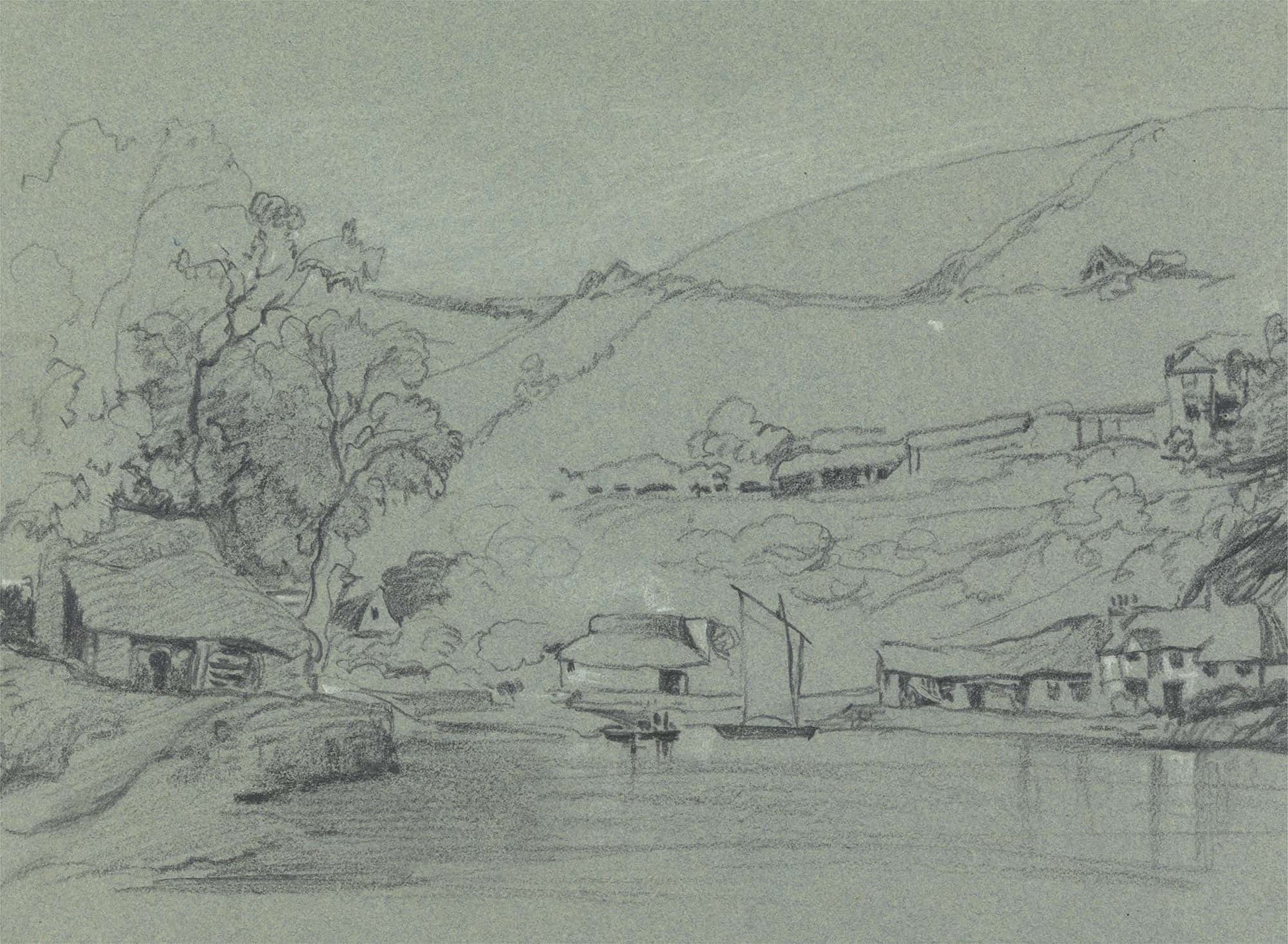 Scene In Kent by John Linnell