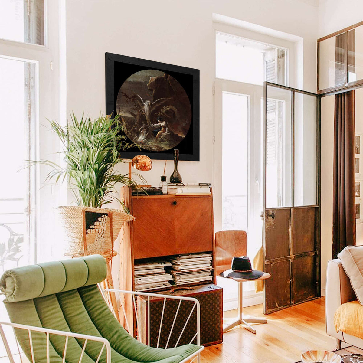 Scenes Of Witchcraft Morning by Salvator Rosa