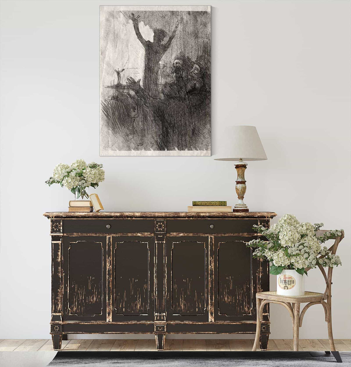 Schlome Fuss A La Synagogue by Henri De Toulouse Lautrec