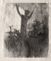 Schlome Fuss A La Synagogue by Henri De Toulouse Lautrec