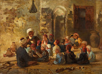 Schoolroom In Cairo by Konstantin Egorovich Makovsky