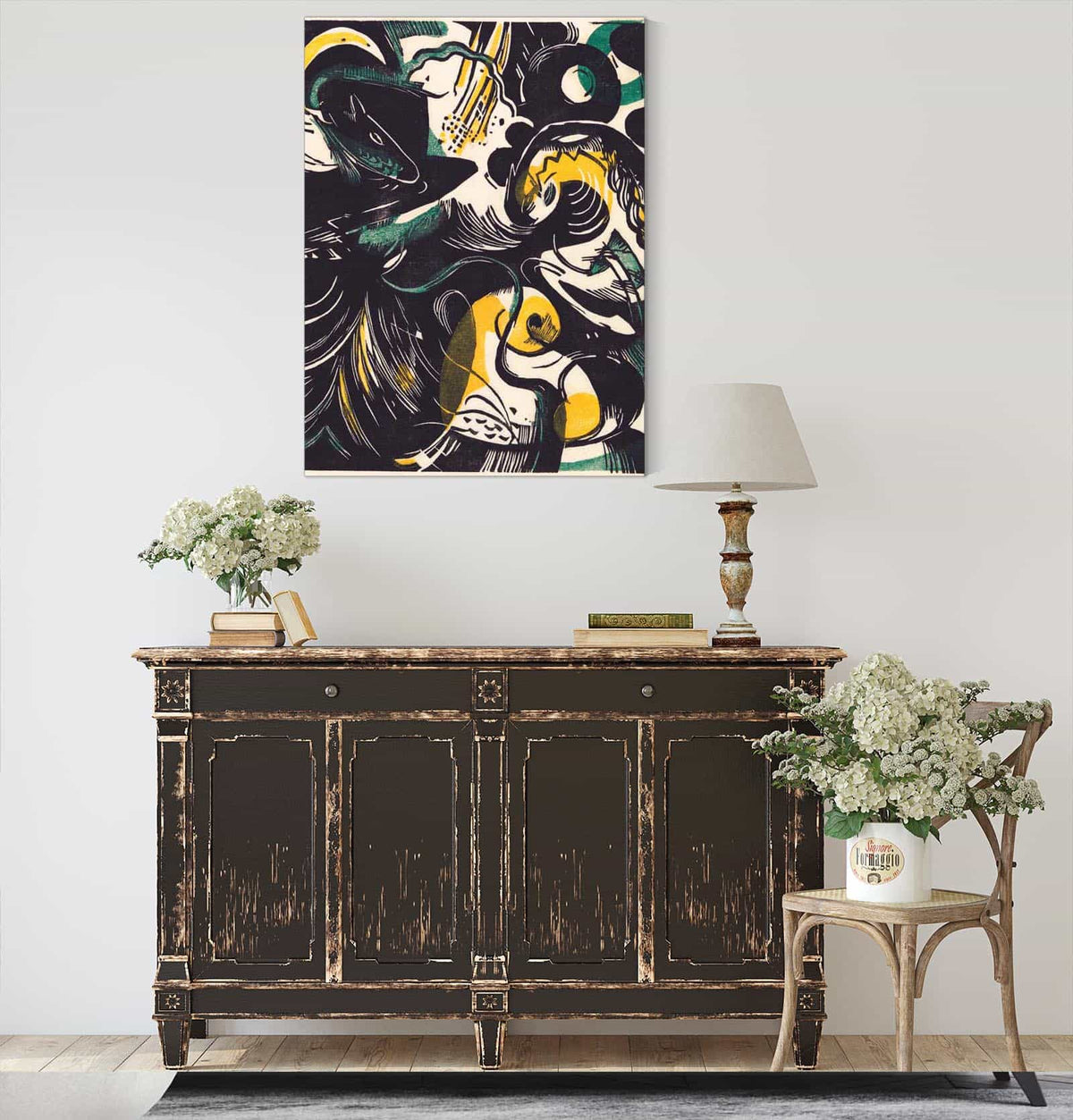 Schopfungsgeschichte Ii by Franz Marc