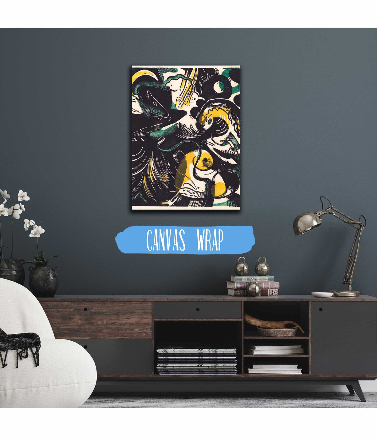 Schopfungsgeschichte Ii by Franz Marc