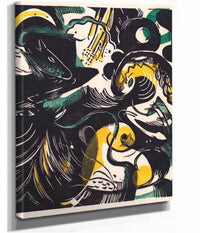 Schopfungsgeschichte Ii by Franz Marc