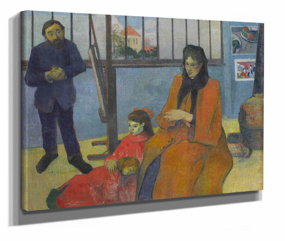 Schuffeneckers Studio by Paul Gauguin