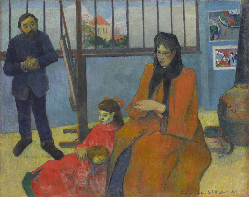 Schuffeneckers Studio by Paul Gauguin