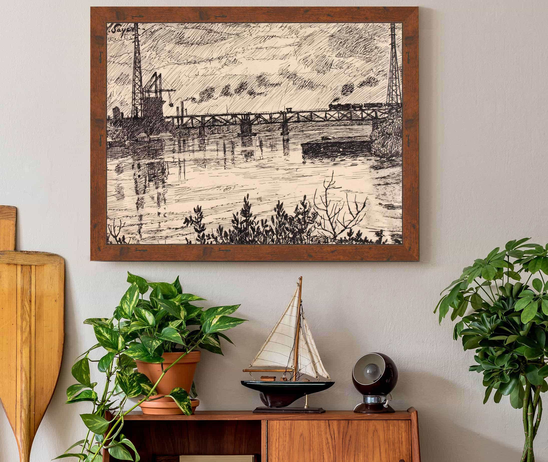 Schuylkill No by Henry Lyman Sayen