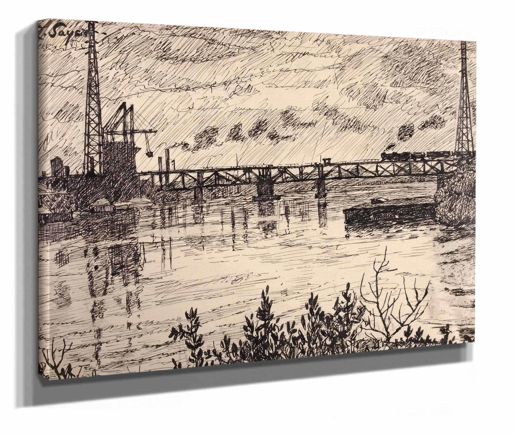 Schuylkill No by Henry Lyman Sayen