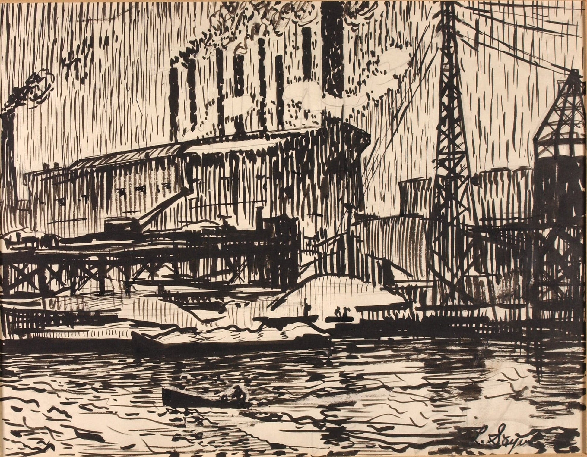Schuylkill No by Henry Lyman Sayen