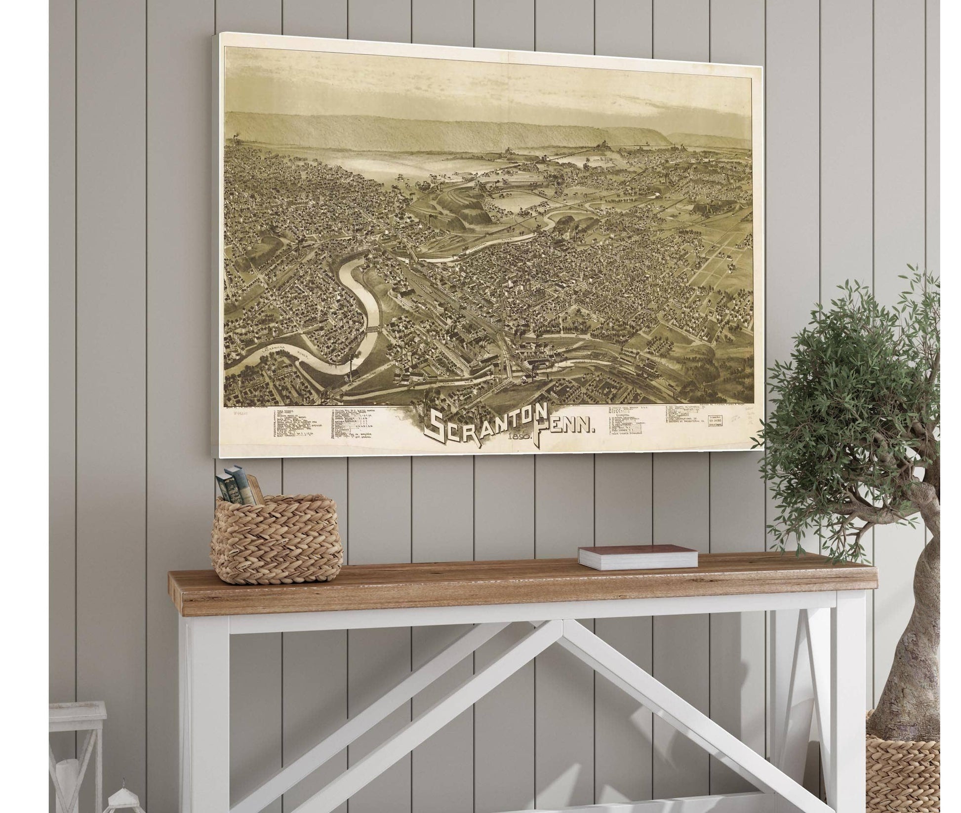 Scranton Penn 1890  State Of Pennsylvania
