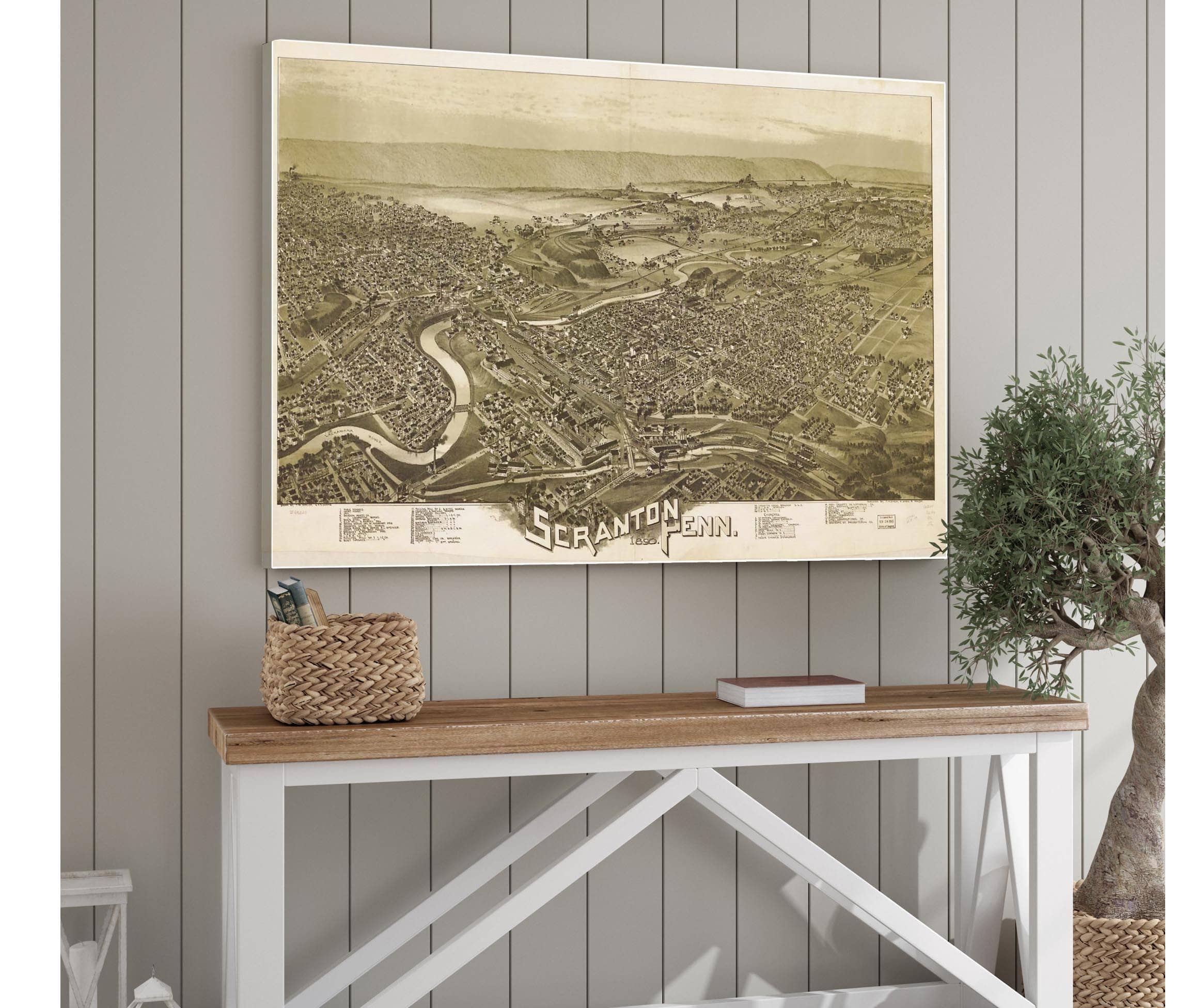 Scranton Penn 1890  State Of Pennsylvania