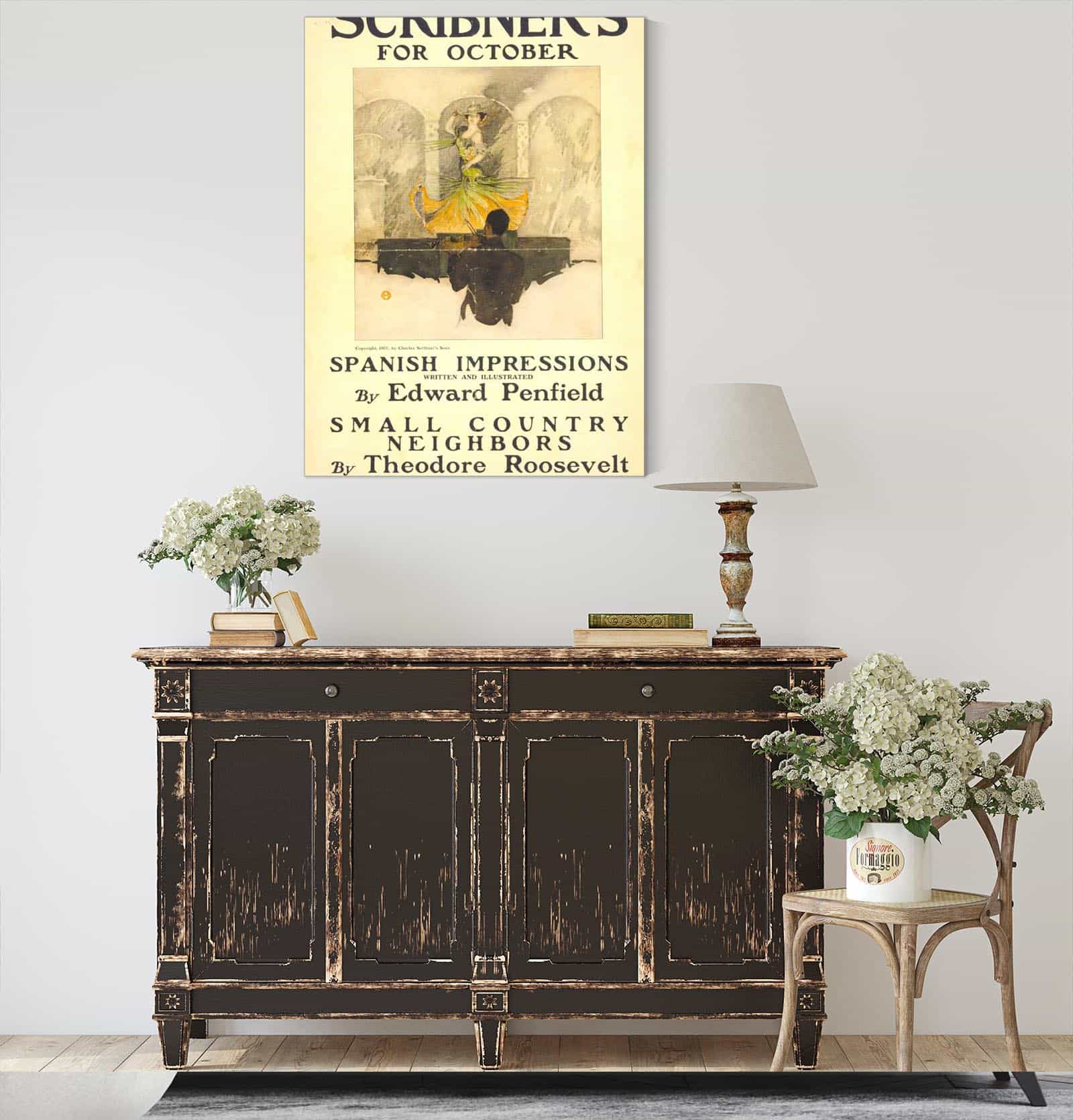 Scribners For October by Edward Penfield