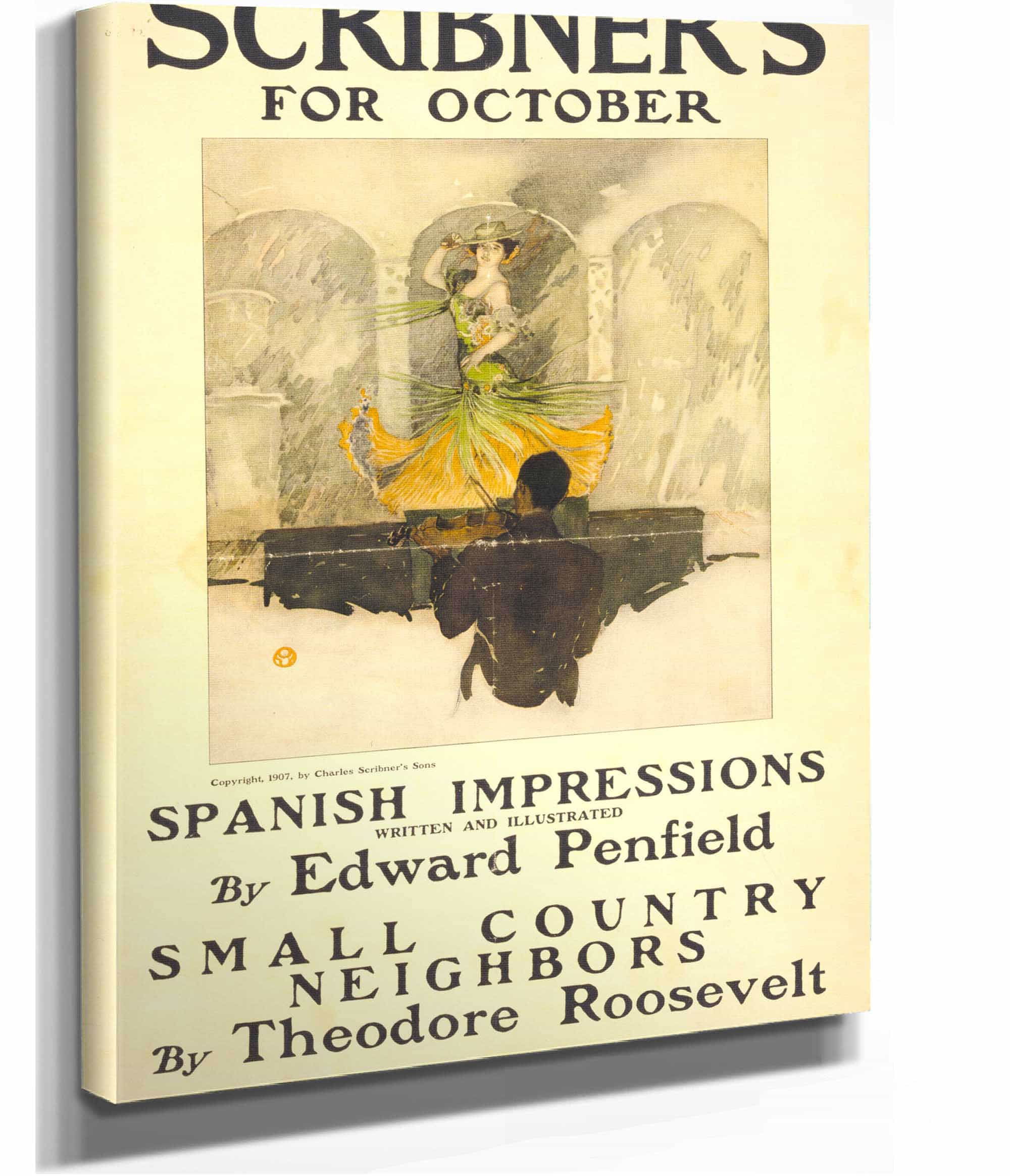 Scribners For October by Edward Penfield