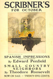 Scribners For October by Edward Penfield