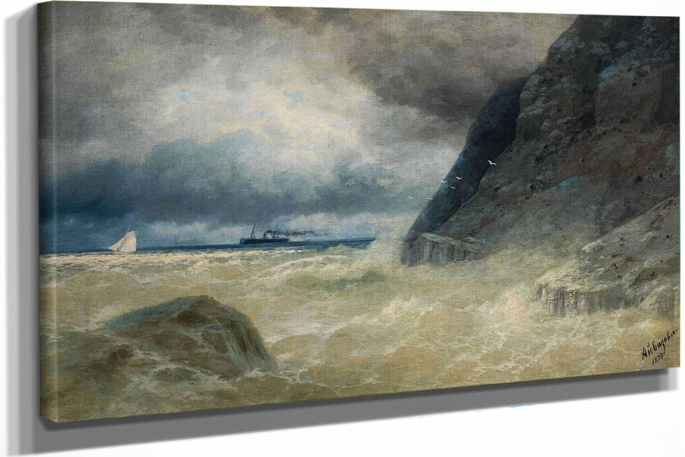 Sea by Ivan Konstantinovich Aivazovsky