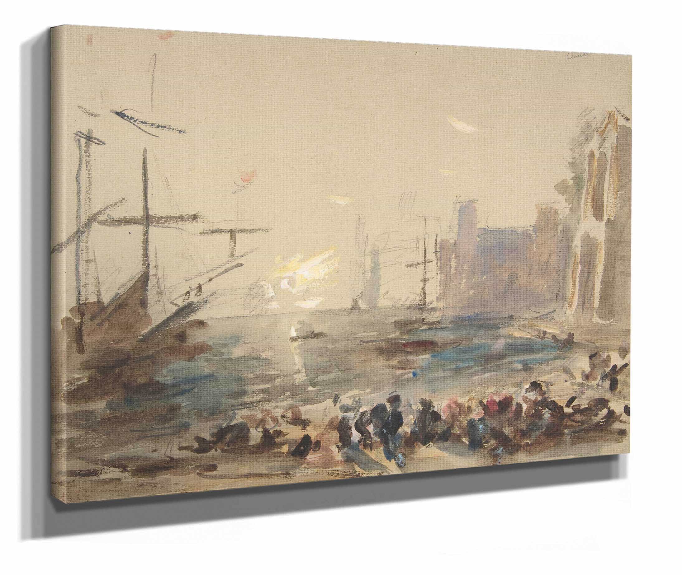 Seascape  by Hercules Brabazon Brabazon