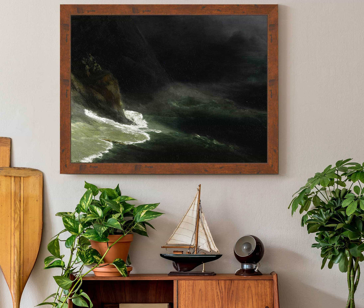 Seascape by Ivan Konstantinovich Aivazovsky