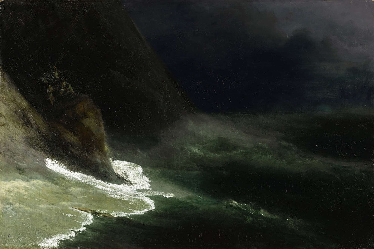 Seascape by Ivan Konstantinovich Aivazovsky