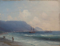 Seascape by Ivan Konstantinovich Aivazovsky