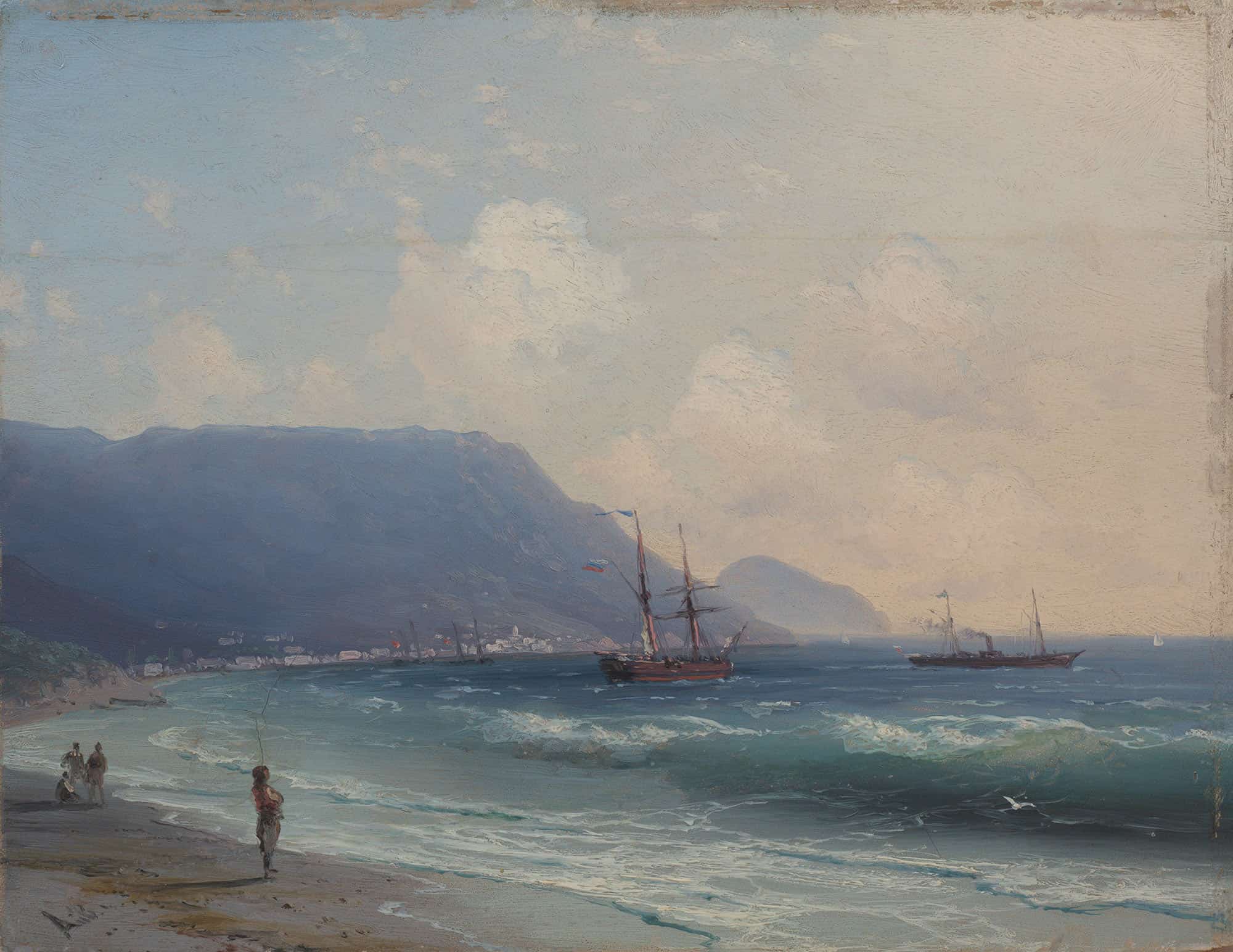 Seascape by Ivan Konstantinovich Aivazovsky