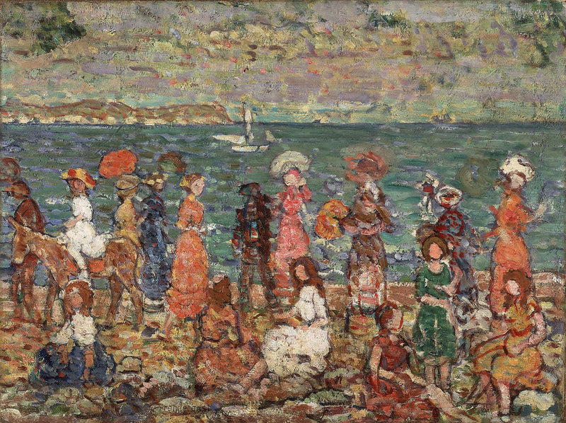 Seashore by Maurice Prendergast