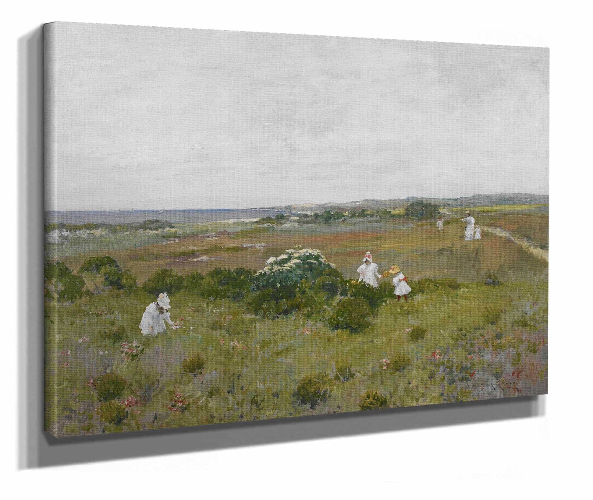 Seaside Flowers by William Merritt Chase