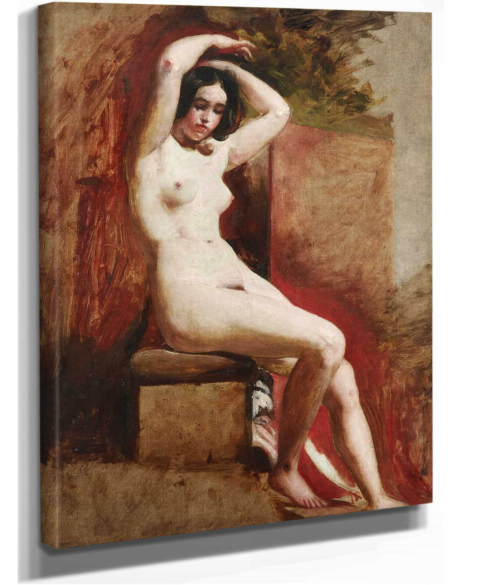 Seated Academic Nude by William Etty