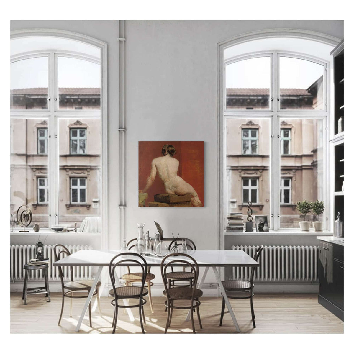 Seated Female Nude by William Etty