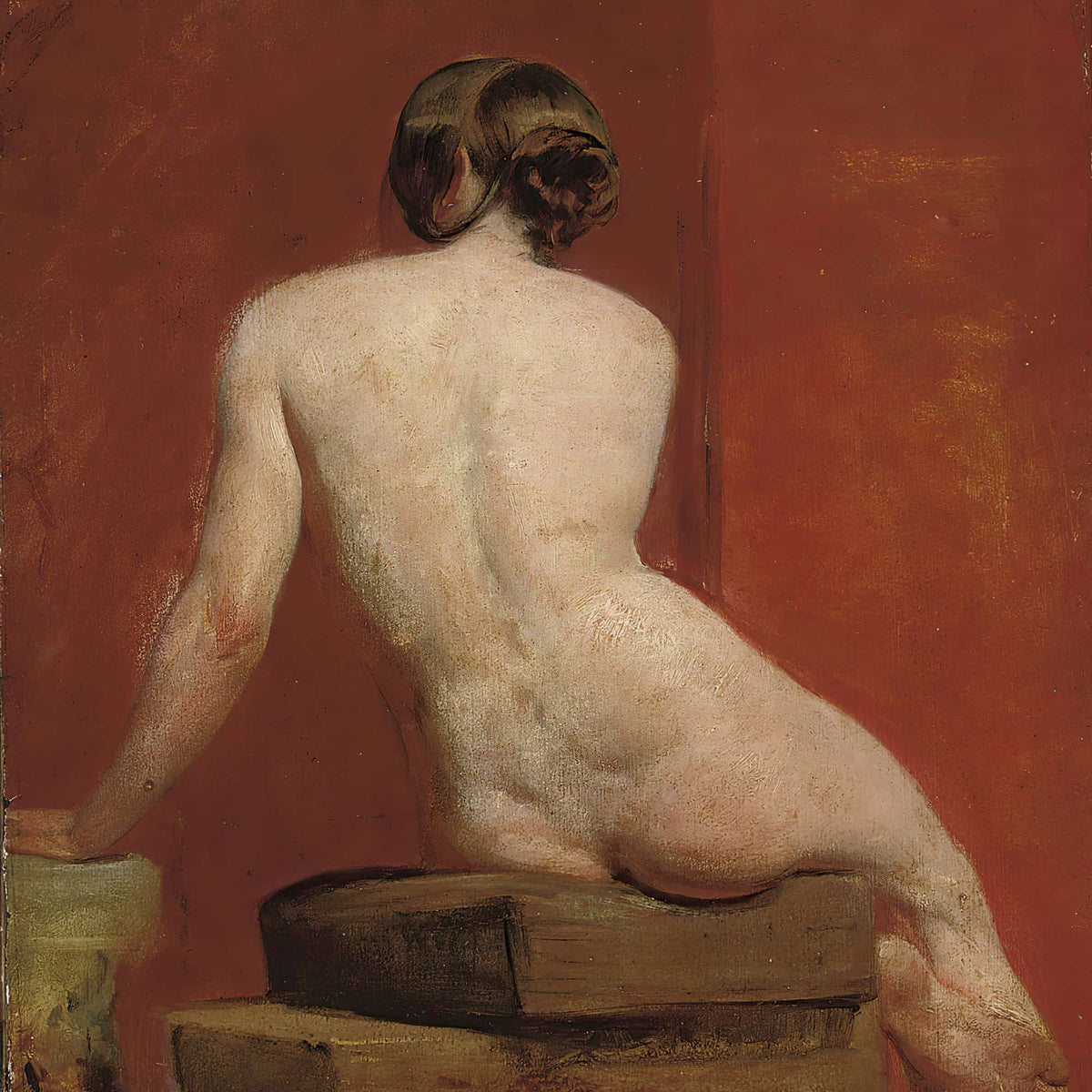 Seated Female Nude by William Etty