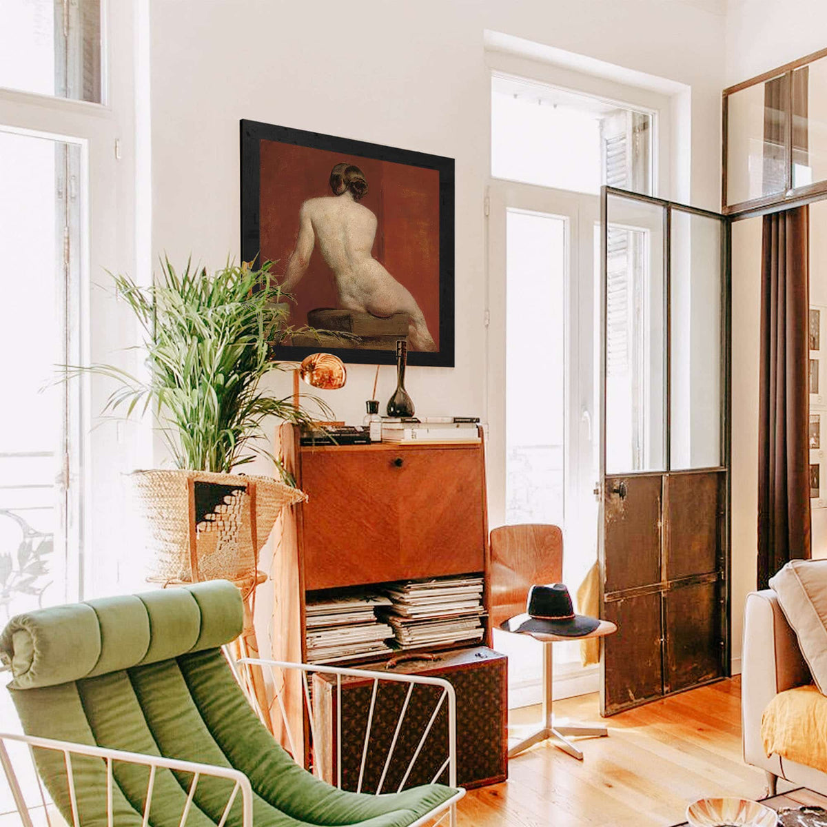 Seated Female Nude by William Etty