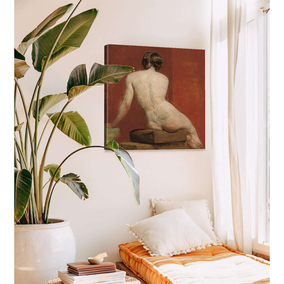 Seated Female Nude by William Etty