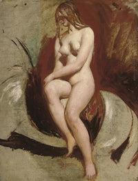 Seated Female Nude by William Etty