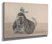 Seated Lady In Black Trouville by Eugene Boudin