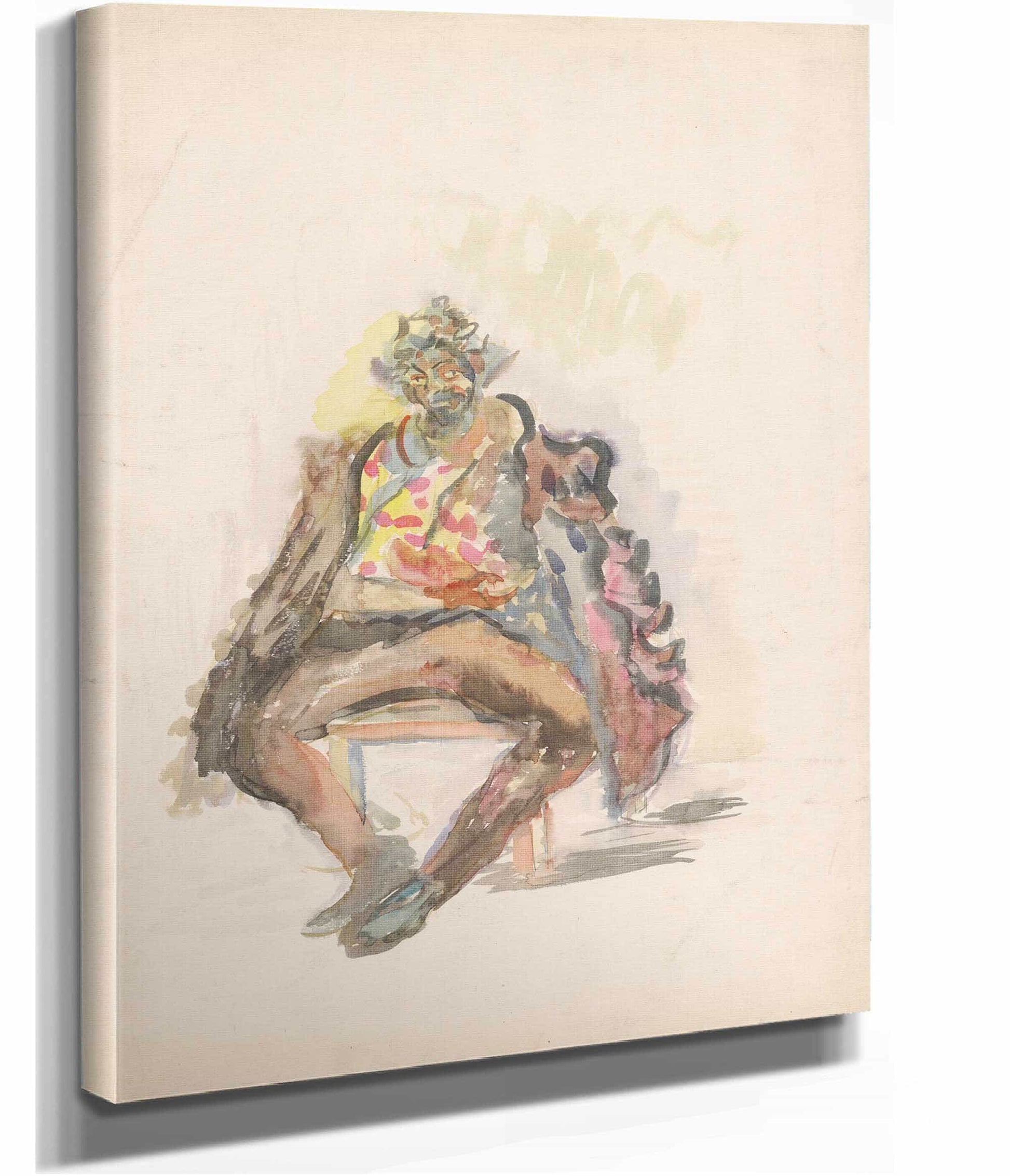 Seated Man   by Arnold Peter Weisz Kubincan