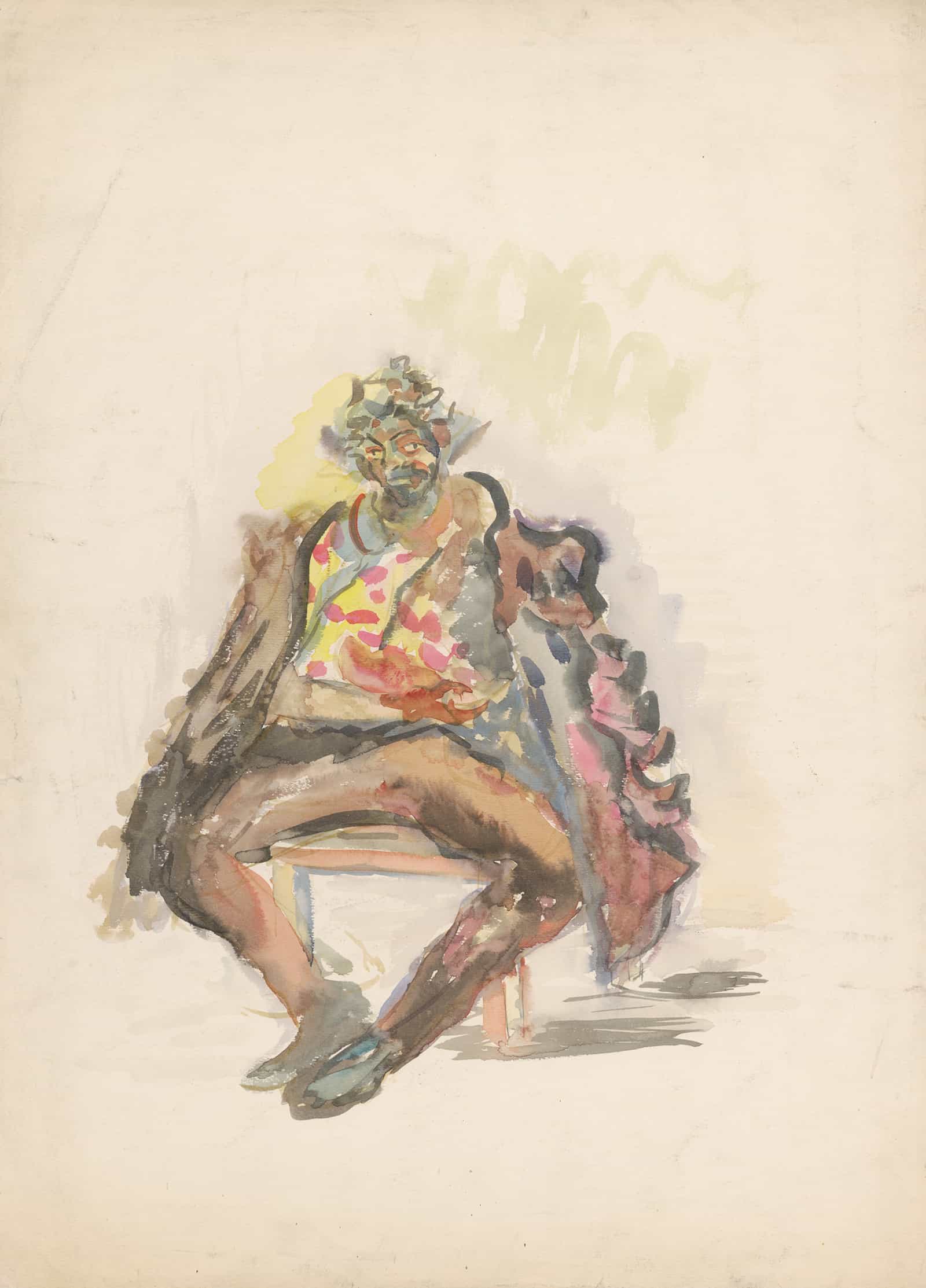 Seated Man   by Arnold Peter Weisz Kubincan