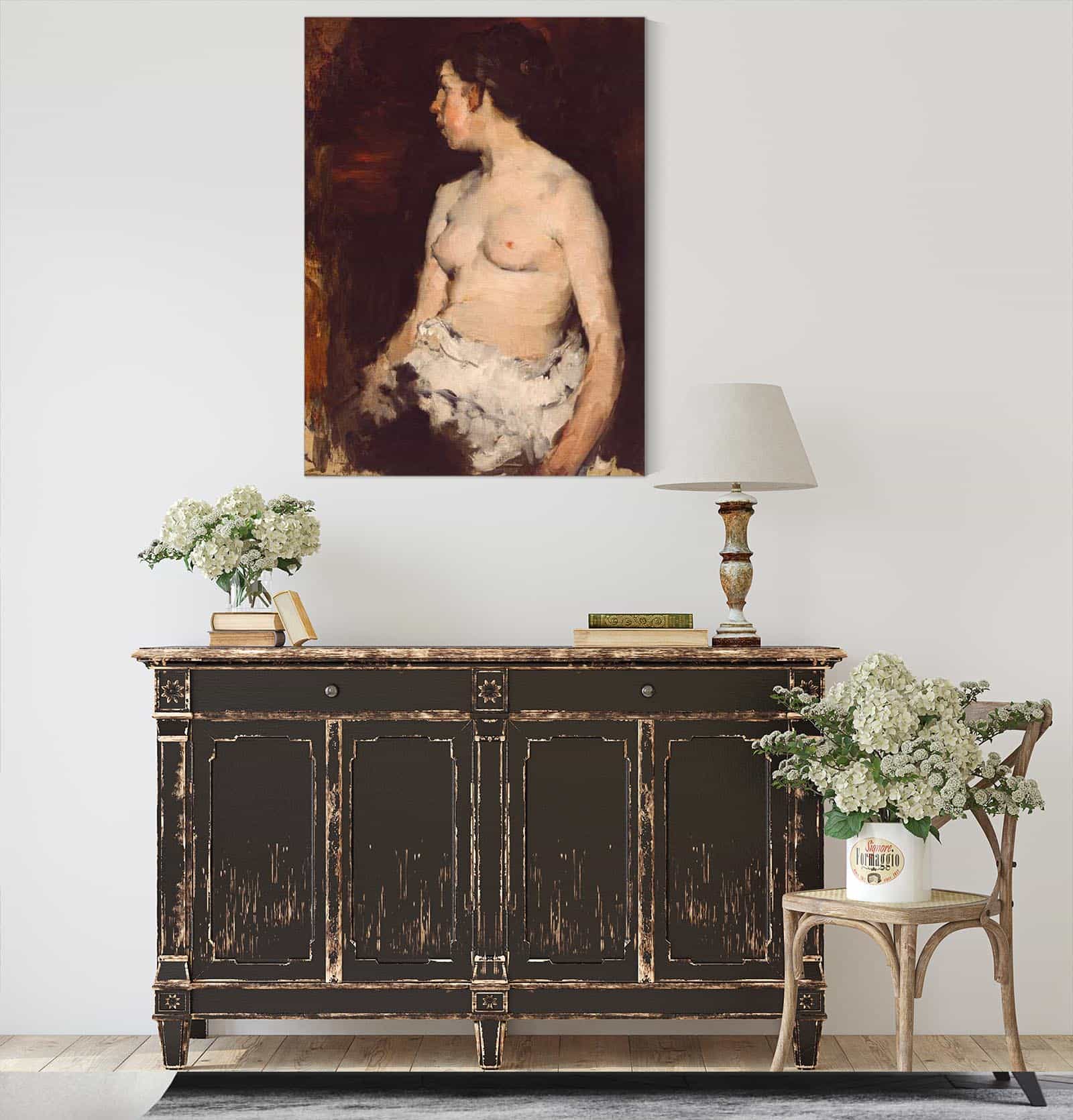 Seated Nude by Frank Duveneck