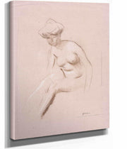 Seated Nude Fourth Quarter S Or First Third S by Jean Louis Forain
