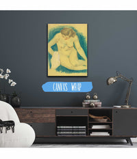 Seated Nude Seen From Above by Paul Gauguin