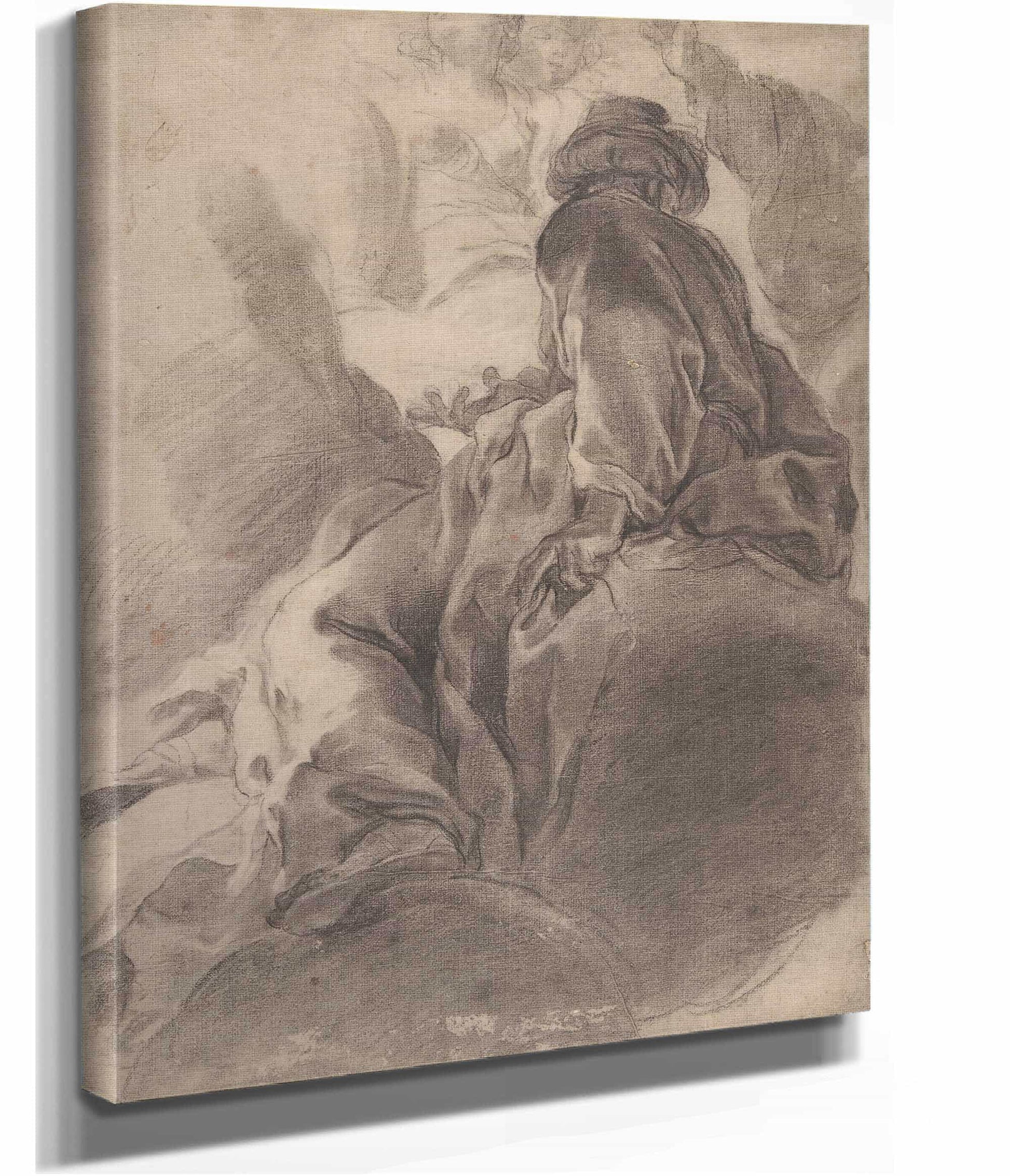 Seated Prophet by Gaetano Gandolfi